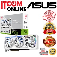 ASUS NVIDIA RTX5080 16GB GDDR7 256BIT ROG ASTRAL GAMING OC GRAPHIC CARD WHT (90YV0LV4-M0NA00)