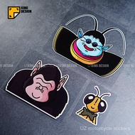 Ready Stock Dragon Ball North King Baboon Baboon Car Sticker Car Scratch Sticker Car Waterproof Stic