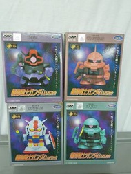 Gundam 紅慧星 大魔 綠渣古 RX 78-2 BB戰士 SD Gundam 一年戰爭 Banpresto 眼鏡廠