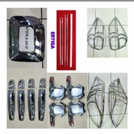 Old Ertiga chrome accessories package 2013 2014 2015