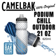 CAMELBAK Podium Chill Outdoor 21oz Cycling Water Bottle ( Original, 0.62L keep water cold 2x longer)