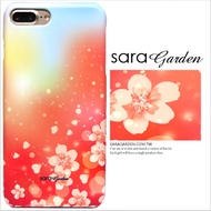 【Sara Garden】客製化 手機殼 Samsung 三星 A8 2018 A5 2018 漸層櫻花 保護殼 硬殼