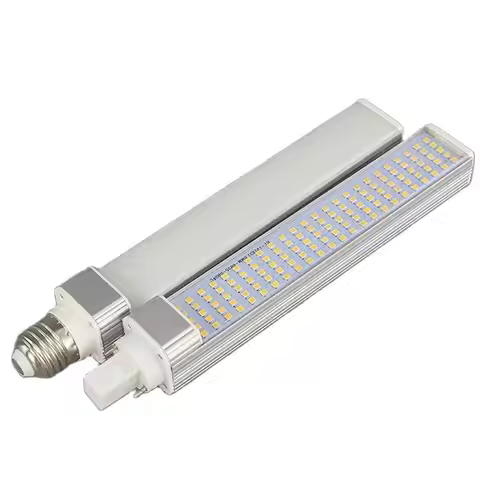 E27 G24 LED Corn Bulb LED Horizontal Plug Lamp AC85-265v 7W 9W 12W 15W 25W 3000K Natural White 4000K