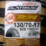 🔥2022 Year🔥 Corsa Platinum R26 17" 130/70-17 Tayar Tubeless Tyre Original