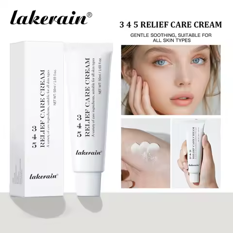3 4 5 Relief Cream Address Blemishes Nourish The Skin And Provide Soothing Care Face Lifting Beauty 
