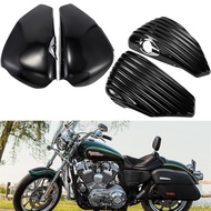 Motorcycle ABS Gloss Left Right Battery Side Fairing Cover Oil Tank Guard For Harley Sportster XL Ir