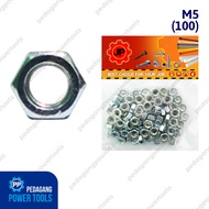 M 5 NUT - JP M5 BOLT NUT CONTENTS 100 PCS