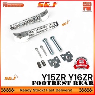Y15 Y15ZR Y16 Y16ZR FOOTREST SET FRONT FOOTREST REAR FOOTREST SET