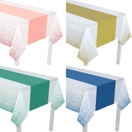 Party Decoration Table Runner Dot Disposable Party Oilproof Waterproof Table Runner Tablecloth Table