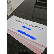 Aeon RM100 Gift voucher