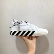 OFF-WHITE 箭頭 斜紋 帆布 休閒鞋 白色 小白鞋 白標 低筒