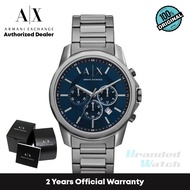 [Official Warranty] Armani Exchange AX1731 Men's Chronograph Gunmetal Stainless Steel Watch