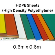 HDPE Plastic Sheet  0.6m x 0.6m (L x H)
