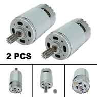RS550 2ชิ้นสำหรับขึ้นรถเด็กมอเตอร์ไฟฟ้า12โวลต์35000รอบต่อนาที