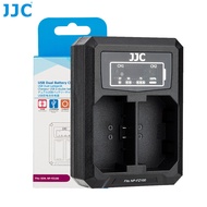 JJC Battery Charger USB Dual Slot for Sony NP-FZ100 Battery Compatible with Sony ZV-E1 FX30 FX3 a7 I