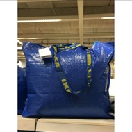 Colored Plastic Shopping bag biru Carrier bag 36 LITER 36L