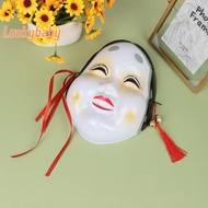 [LuckybabyS] Japanese Traditional Drama Mask Halloween Ugly Women Perform Masks Ghost Face Party Pro