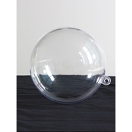 Transparent Ball Plastic Ball Acrylic Ball Hollow Sphere Decorative Openable Transparent Round Ball 