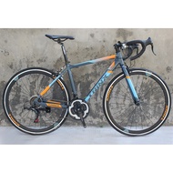 TRINX 700c Lightweight Super Racing Road Bike Performance Quality Road Bike 21 speed BlueOrange