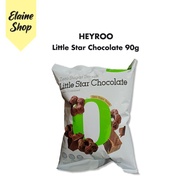 Heyroo Zero Sugar Little Star Chocolate 90g Import from Korea Korean Snack Snacks