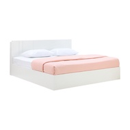 INDEX LIVING MALL เตียง รุ่นเมโลเดียน ขนาด 5 ฟุต - สีขาว