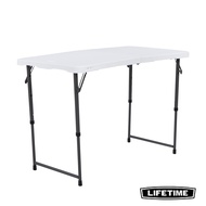 Lifetime 4 FT Fold-In-Half Table - White 9vY$