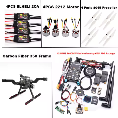 FPV PIXHAWK 2.4.8 M8N Open source new smart drone FLY350 300 380 450MMpix quadrotor upturned rack