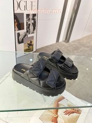 全新✨Prada 厚底鞋 拖鞋 slippers 帶盒🎁