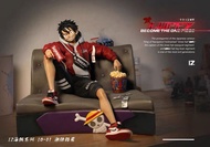 全新 IZ 海賊王路飛 Luffy 潮牌系列  1/6 gk模型 夾公仔 三兄弟男團