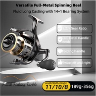 HE Series Spinning Fishing Reel Suitable for Surf Fishing 1000- 233100cm Inch 5.2:1 Gear Ratio 12 Be