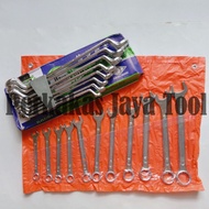Wrench Package Spanner Set 8 - 22 mm + Wrench 8 pcsRing 6 - 22 mm