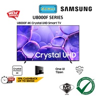 2025 Samsung Smart TV 43 50 55 65 75 Inch 4K Crystal UHD U8000F Smart TV Murah Television 电视机 電視機 Re