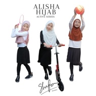 Promo Terupdate 🖤 Alisha Hijab (New) Active Series (Hijab Sport Anak)