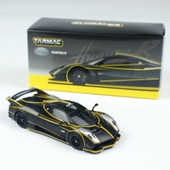 TW 1: 64 Pagani Huayra R Pagani Huayra Black Silver Double Alloy Car Model Ornaments