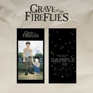 Graves of the Fireflies Special Ticket CGV Ghibli Studio Seita Setsuko Indonesia