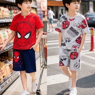 Combo of 2 sets of spiderman superhero boys made of soft cotton 8-25kg