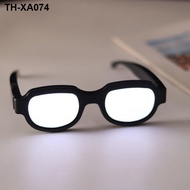 Detective conan with glowing 7 colour led bar hip hop disco dancing night concert music festival sunglasses