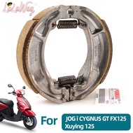 ☂Scooter Motorcycle Front Rear Shoe Drum Brake Pad Set ,For Yamaha JOG i CYGNUS GT FX125 Xuying ❣S