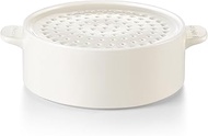 BUYDEEM A512 Ceramic Steam Rack for G32 Food Steamer, White