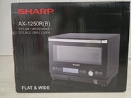 Sharp AX-1250R(B)黑色 25公升 3合1微波蒸焗爐 (原裝行貨) Steam Microwave Double Grill Oven