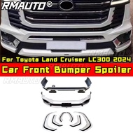 For Toyota Land Cruiser LC300 2024 Rear Trunk Spoiler Car Front Bumper Spoiler Body Kit Car Accessor