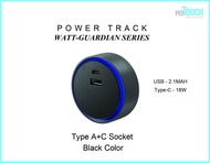 reTouch [NEW SERIES Power Track: Watt- Guardian Series] Track Socket (ONLY COMPATIBLE WITH WATT GUAR