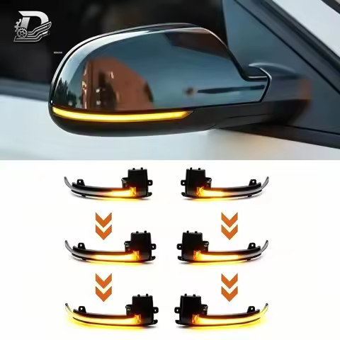 2 Pieces IP67 for Audi A4 A5 S5 B8.5 RS3 RS4 RS5 A3 8P Dynamic Turn Signal LED Blinker Sequential Si