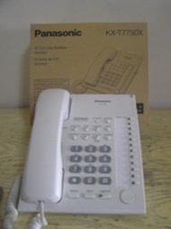 Panasonic 國際牌 KX-T 7750 標準 12鍵 電話機 白色 壹台900 中古商品 保固 1 年