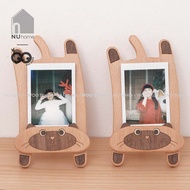 Cat-shaped mini desktop photo frame - Kiho | NU Home x WOO Studio | Beautiful mini intax Polaroid ph