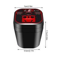 Car Power Inverter 200W 12V/24V Pengisi Daya Inverter 220V Car Charger 2 USB Por Colokan Cas Charger