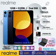 NEW ARRIVE 2024 Realme Pad P70 | 12GB RAM 512GB ROM | Snapdragon 865 | 4G+5G LTE Dual SIM | 20000mAh Battery