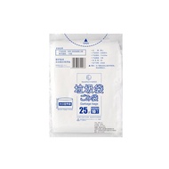 日本霜山 抽取式大開口加厚款平口垃圾袋-25L-30張