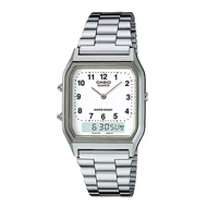 [UNISEX] Casio Vintage Stainless Steel Watch [AQ-230A-7BHDF]