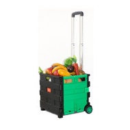 可摺疊百變手拉車 | 拉桿車 - 綠色